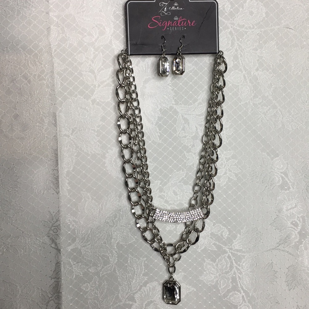 Necklace and Earrings